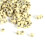 500 Stk. Silikon-Mikro-Haarschmuck-Perlen Beige 2