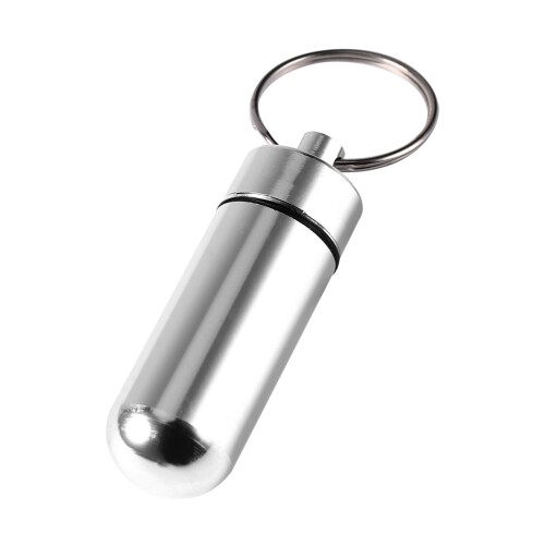 Waterproof Mini Keychain Pill Box 1