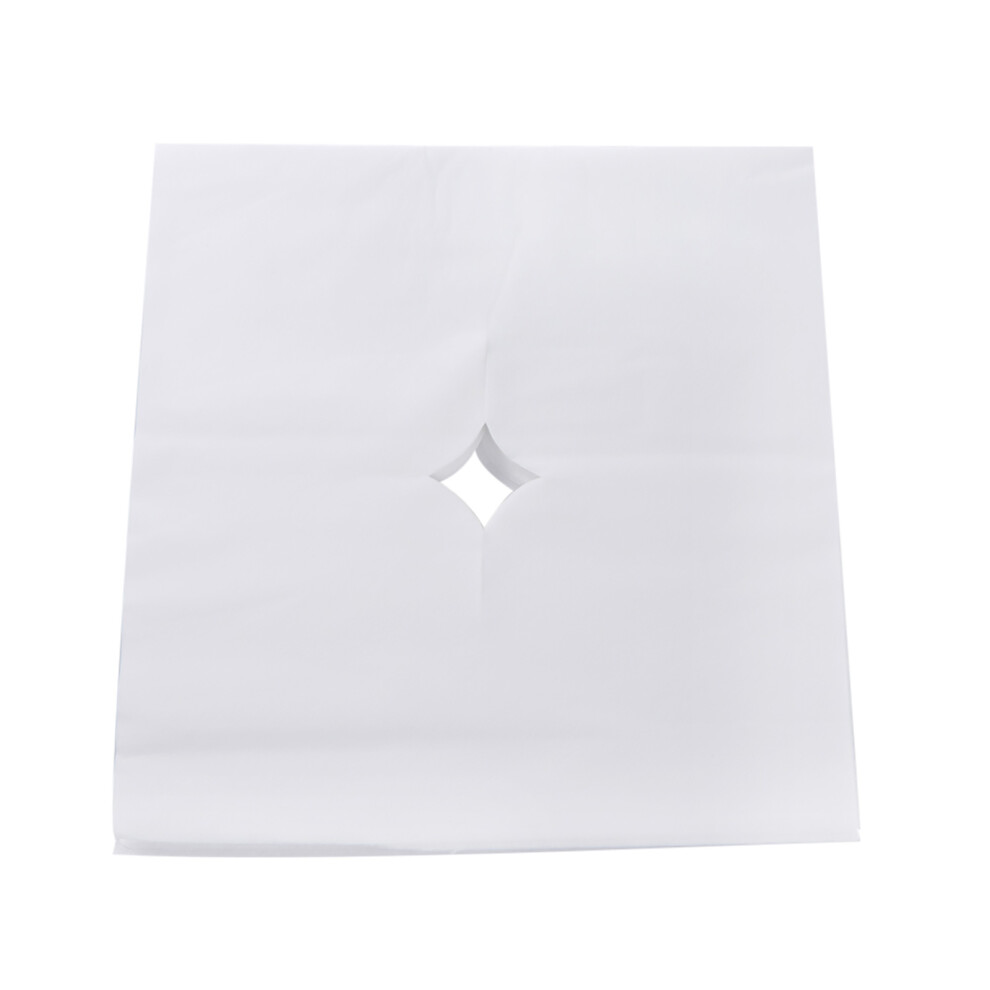 White 100Pcs Disposable Face Pad For Salon Spa Use