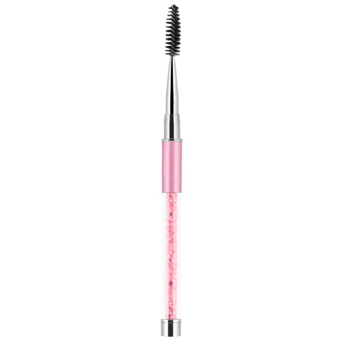 Eyelash Eyebrow Brush Mascara Applicator Spooler Pink 1