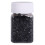 500 Stk Schwarze Silikon-gefütterte Haar-Extension-Beads 1