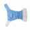 Adult Cloth Diaper Reusable Washable Adjustable Blue 2