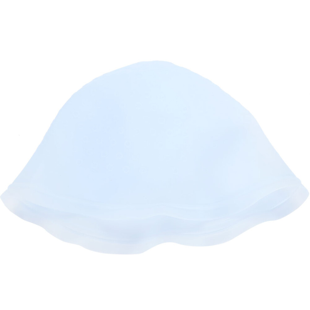 Silicone Gel Hair Dye Cap Highlighting Tool Blue