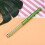 Eyelash Eyebrow Brush Mascara Applicator Spooler Green 4