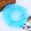 3x wasserfeste Duschhaube aus elastischem Material 2