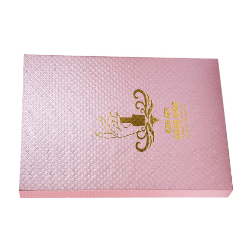 216-farbiges Nagellack-Farbkarte-Displaybuch Pink 2