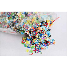 1000 Stück Nagelstickers mit Feder- und Fruchtmotiven für Maniküre