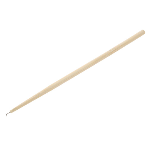 Ago uncino legno per capelli, parrucche e barba 1
