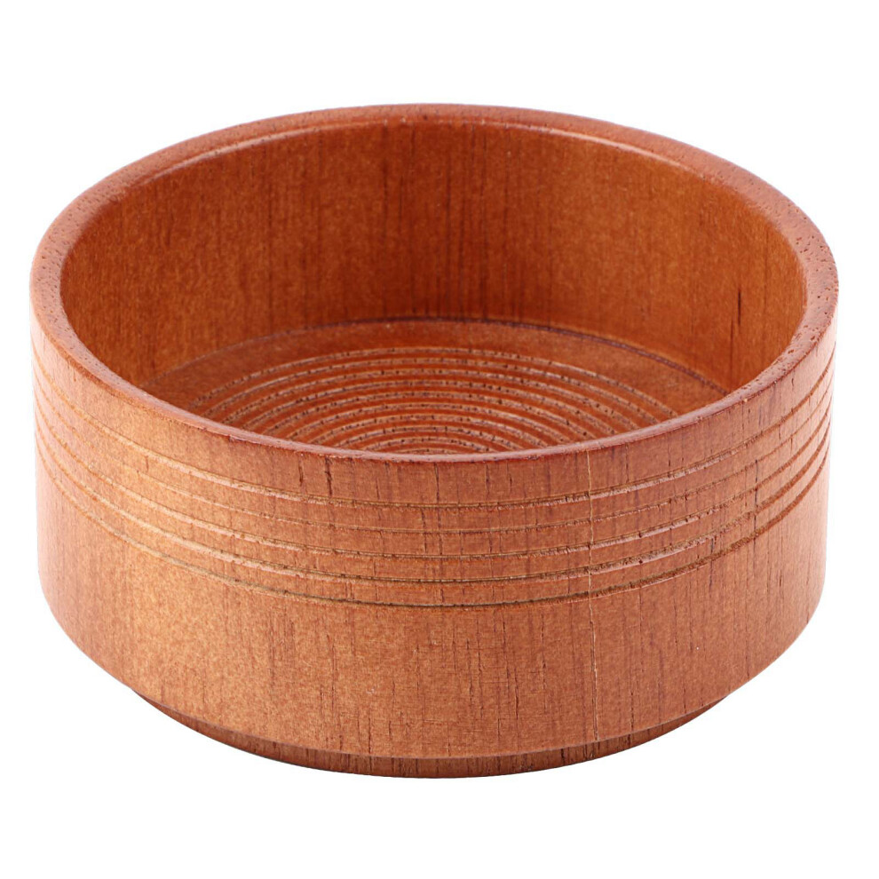 Cream Wooden Shaving Soap Bowl Cup Natural For Man