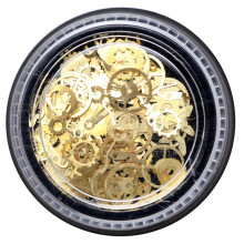 Steampunk DIY Nagelkunst Ornament Patch Goud