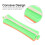 80Pcs Hair Rollers Wave Heat Perm Rod 1-8 Sizes 5
