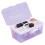 Multifunctional Nail Art Manicure Tools Storage Box Purple S 3