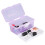 Multifunctional Nail Art Manicure Tools Storage Box Purple S 4