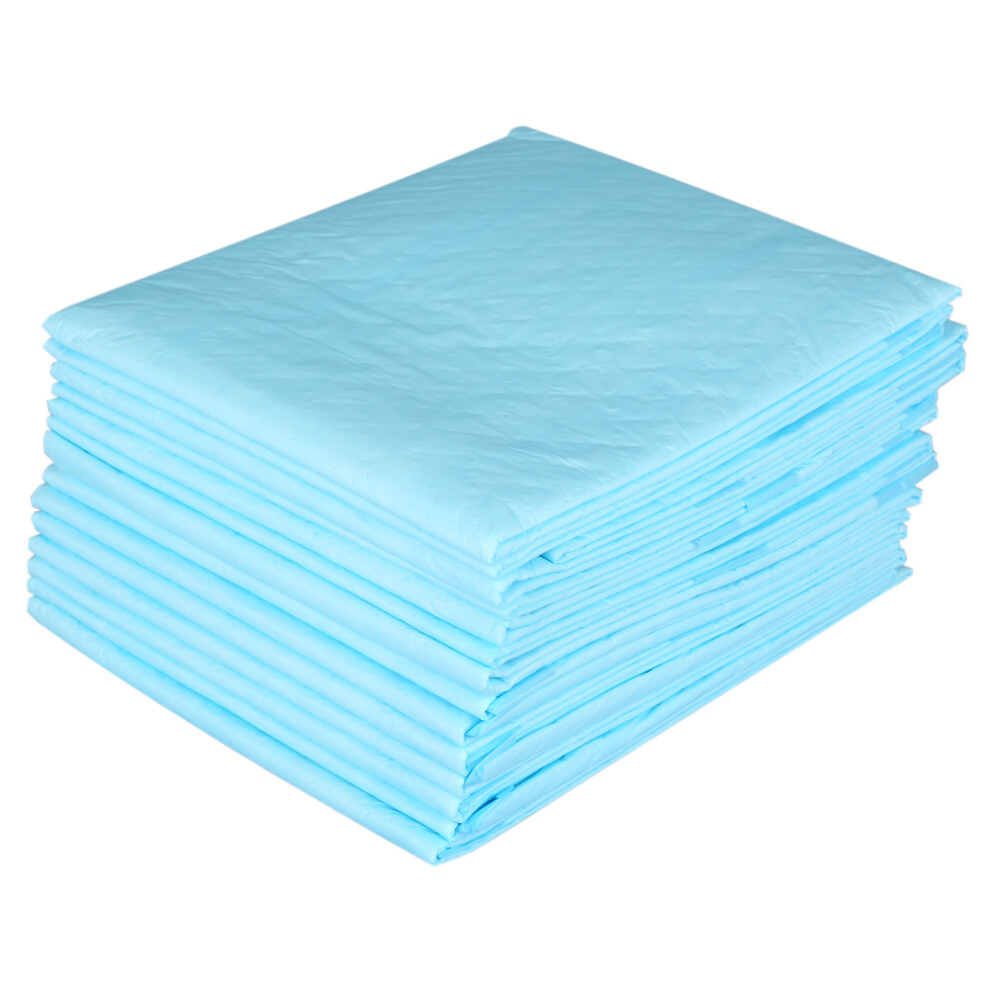 Blue 15Pcs Super Absorbent Disposable Underpad Adult Urine Pad