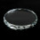 Transparente Glas Nagelkunst Palette Rund 5