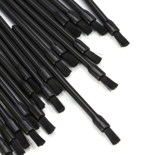 50x Disposable Lip Brush Applicator Black 2
