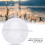 20x transparante plastic kerstballen 10cm 5