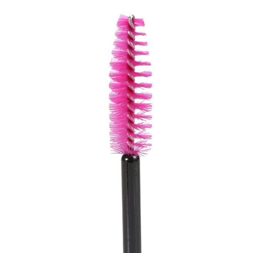 50x Disposable Eyelash Brush Mascara Black Rose Red 1