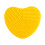 Makeup Brush Cleaner Silica Heart Yellow 1