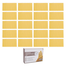 20 Stks Bijenwas Kaarsplaten DIY