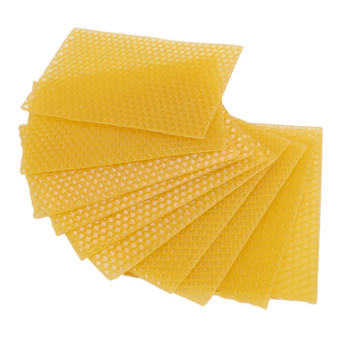 20Pcs Beeswax Candle Sheets DIY Cuttable Foundation for Beekeeping 1