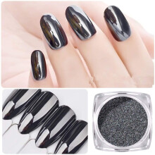 1g/fles Nail Mirror Shining Chrome Poeder
