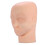 Removable Silicone Makeup Eyebrow Lip Practice Mannequin Head 2