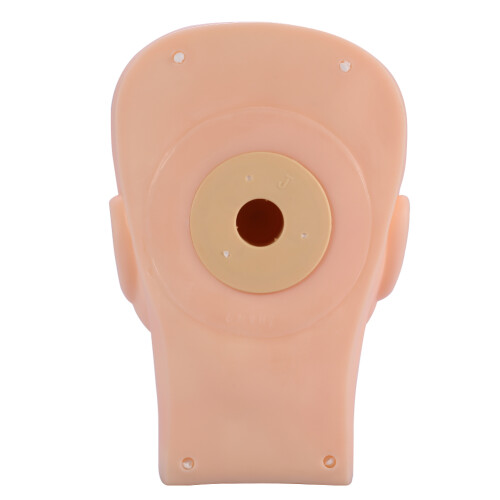 Removable Silicone Makeup Eyebrow Lip Practice Mannequin Head 2
