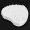 Makeup Brush Cleaner Silicone Foundation Powder Scrubber White 3