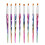 8pz Pennelli Unghie Francese Penna Manicure 1