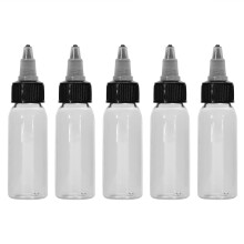 30ml Witte Twist Cap Lege Tattoo Inkt Fles 5 Stuks