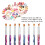 8pz Pennelli Unghie Francese Penna Manicure 5