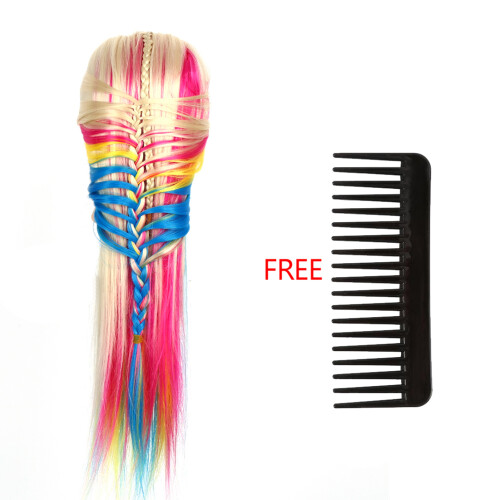 26'' Kappers Oefenhoofd #6 Wit Multicolor 1