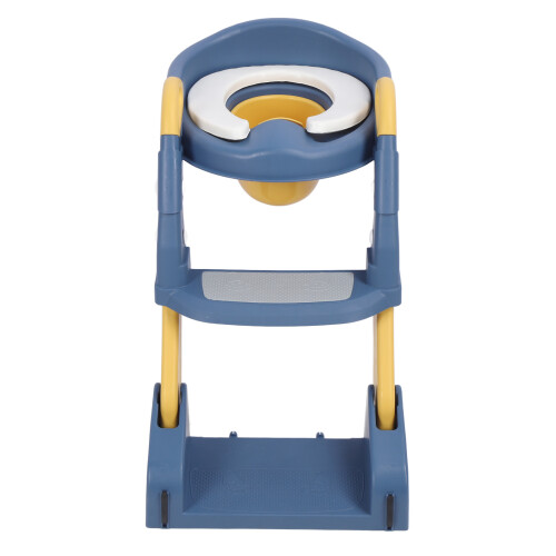 3-in-1 potty training seat with step stool blue 1