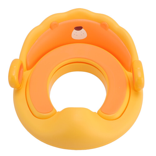 Baby potty seat soft handles splash guard portable 2