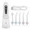 (White) Cordless Water Irrigator 300ml 110psi IPX8 1