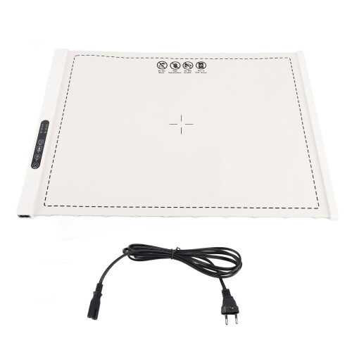 (EU Plug 220V) Draagbare Warmhoudmat 260W 3 Timer 3 Temp Silicone US Plug