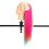 26'' Kappers Oefenhoofd #6 Wit Multicolor 4