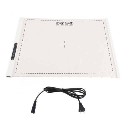 (US Plug 110V) Draagbare Warmhoudmat 260W 3 Timer 3 Temp Silicone US Plug