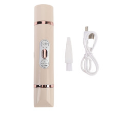 (Brown) 2-in-1 Vrouwen Body Trimmer Dubbele Kop Type-C Roze