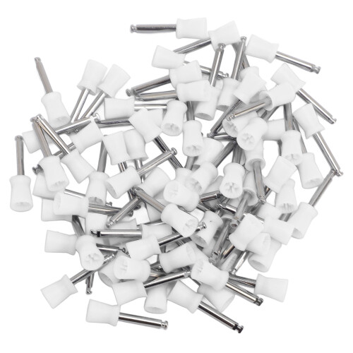 Teste lucidatore metallo bianco 100pz 2