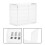 Clear Eyelash Storage Box 5-Layer Organizer with Glue Pallet 3