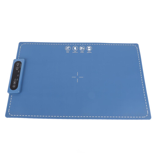 (EU Plug 220V) Electric Food Warming Mat 260W 3 Temp Folding Silicone 1