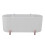 (White) Qtip Holder Dispenser 3 Compartments Bathroom Cotton Ball Organizer 1