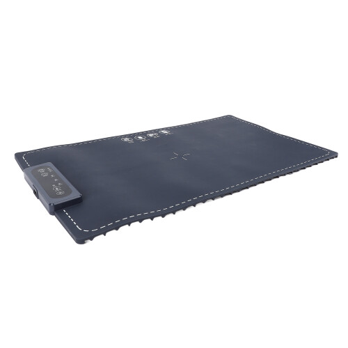 (EU Plug 220V) Smart 260W Foldable Food Warming Mat 3 Temp Silicone Pad Gray EU Plug 2