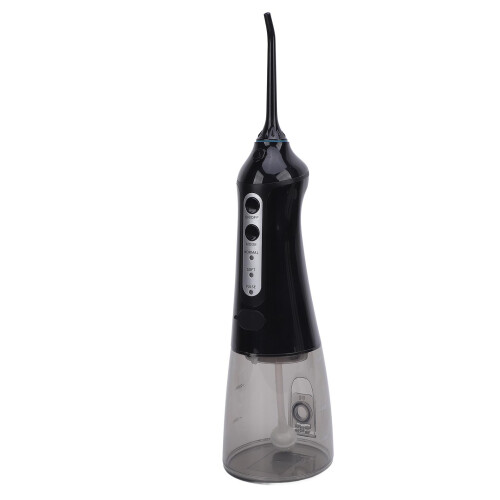 (Black) Waterflosser 300ml IPX7 Draadloos Wit (3 Modi) 2
