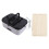 (EU Plug 220V) Opvouwbare kledingdroger timer stil EU plug 1