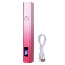 Handnagellamp 3W LCD timer 395/405nm