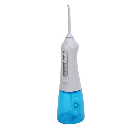 (White) Waterflosser 300ml IPX7 Draadloos Wit (3 Modi) 2