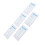 50pcs Eyebrow Water Resistant Patches Transparent Sweat Proof 4